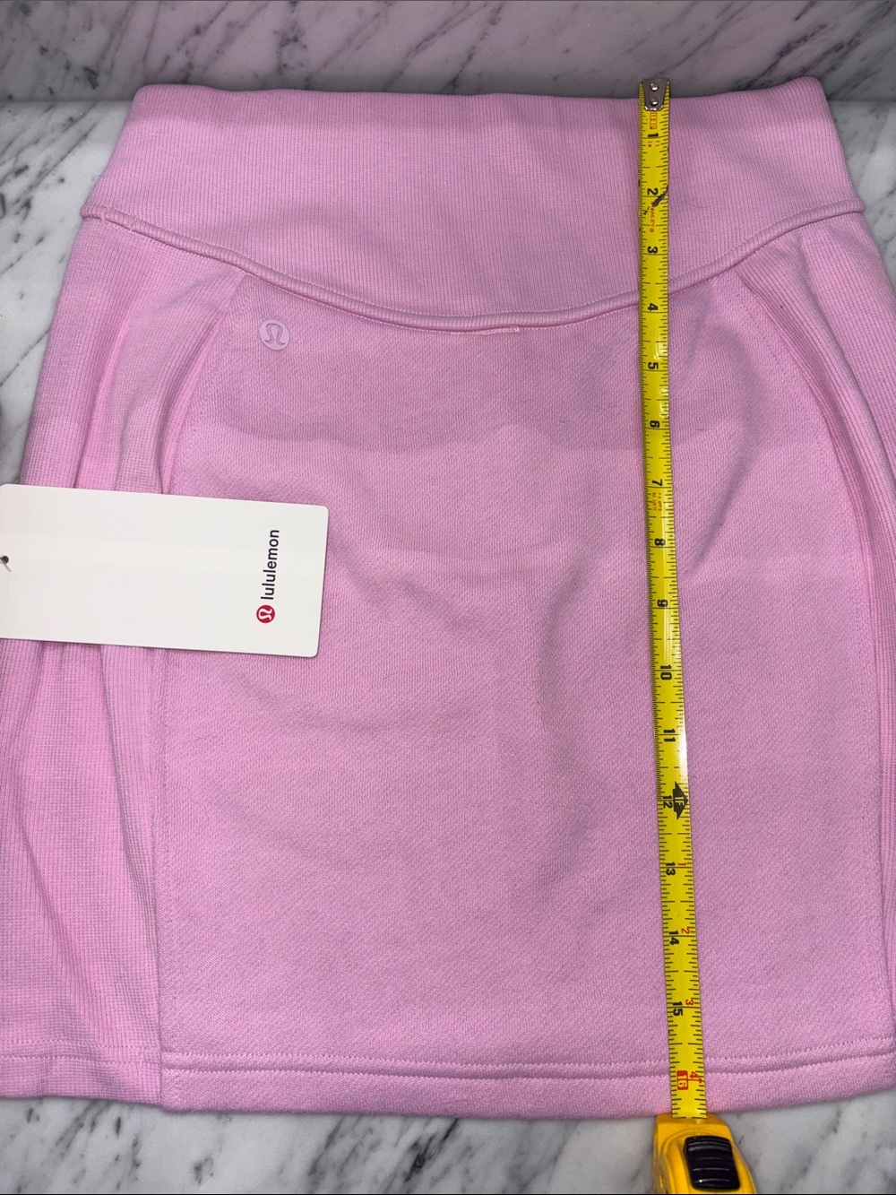 Lululemon scuba Pink Athletic Skirt.